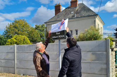 Inauguration de la rue Albert Roux et des nouveaux logements sociaux